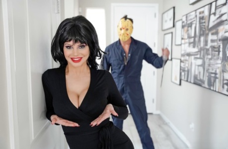 MILFs in sexy costumes show off their sex skills in a compilation